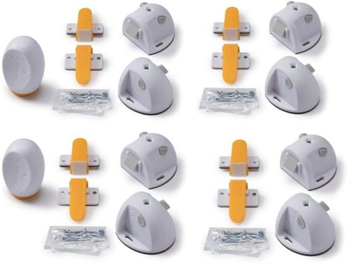 Safety 1st - Adhesive Magnetic Lock System - White